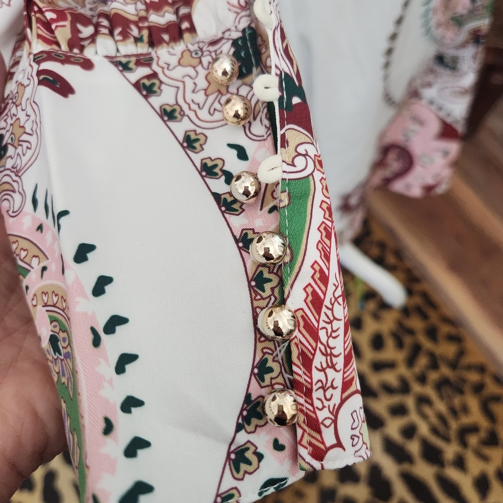 Paisley L'ATISTE Belted Dress - Picture 8 of 12